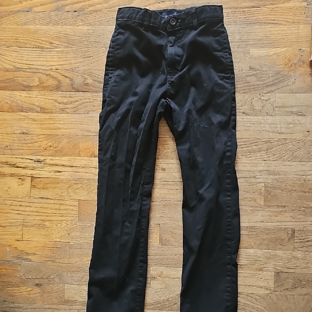 Children's Place Youth Black Khakis